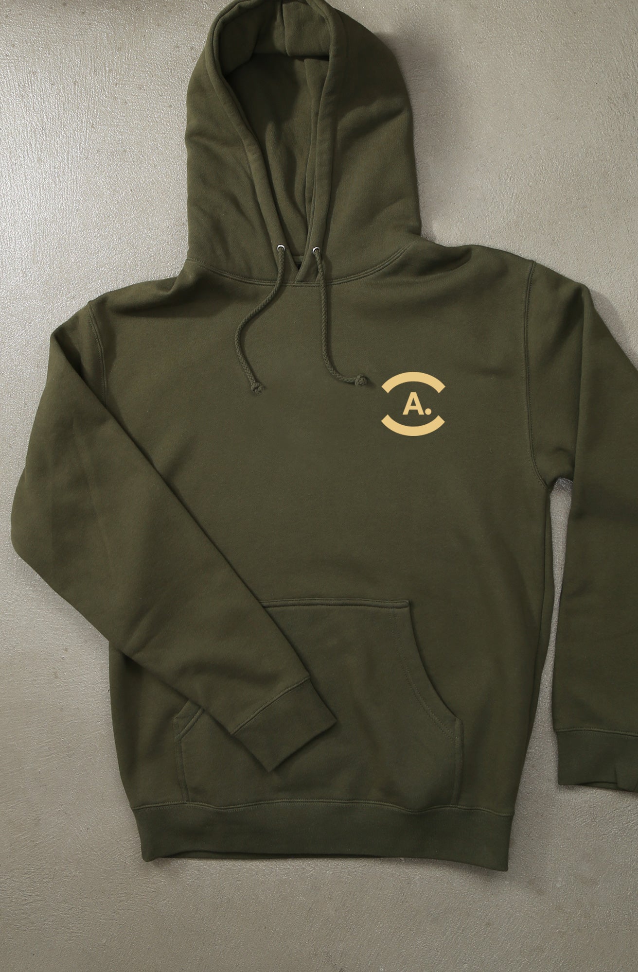Higher Education (Men's Army Hoody)