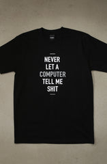 Deltron x Adapt :: Computer (Men's Black Tee)