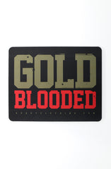 Gold Blooded (Black/Red Mousepad)