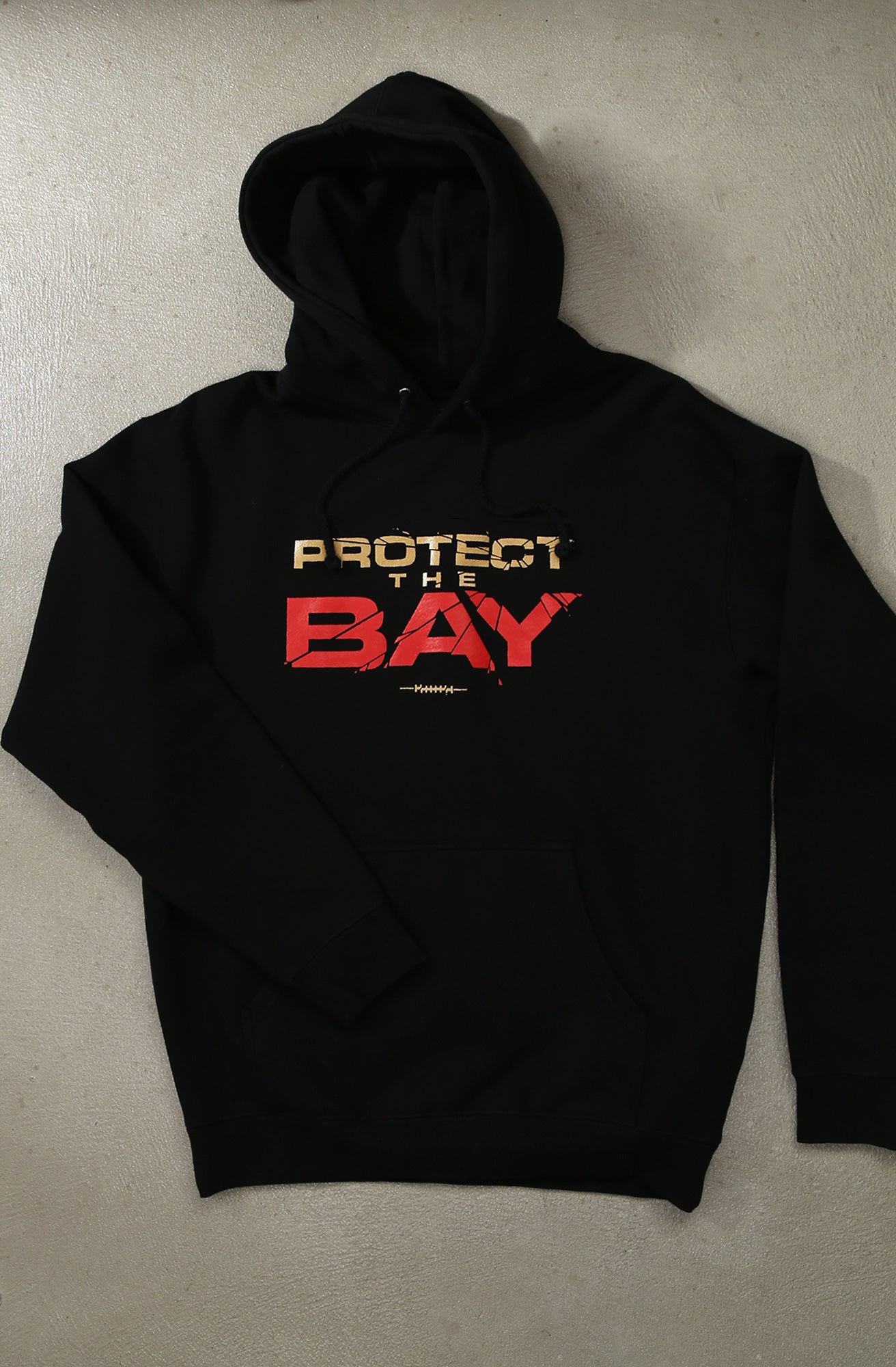 Dominick Puni x Adapt :: Protect The Bay (Men's Black Hoody)