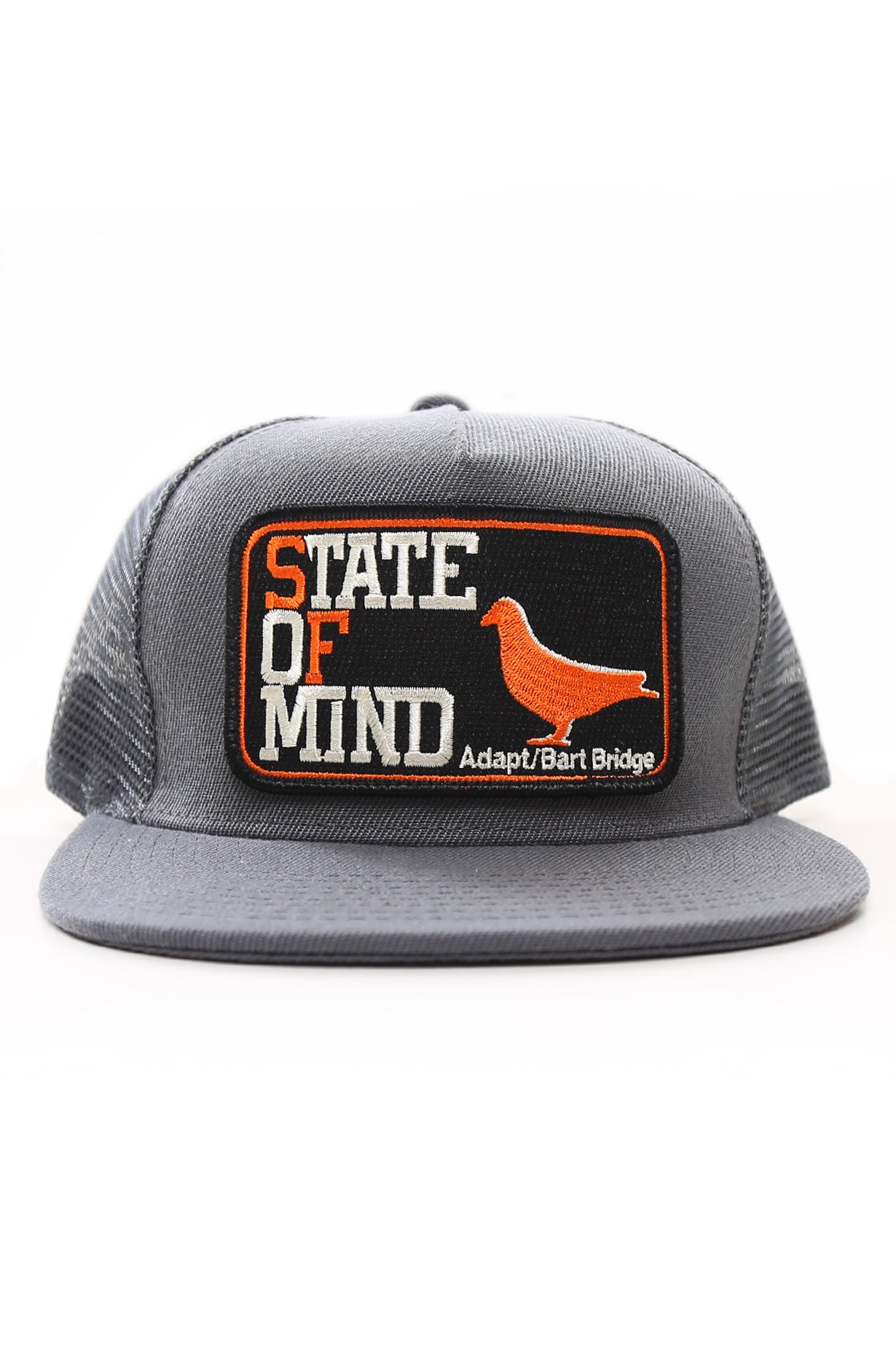 Bart Bridge x Adapt :: State Of Mind (Charcoal Snapback Cap)
