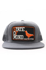 Bart Bridge x Adapt :: State Of Mind (Charcoal Snapback Cap)