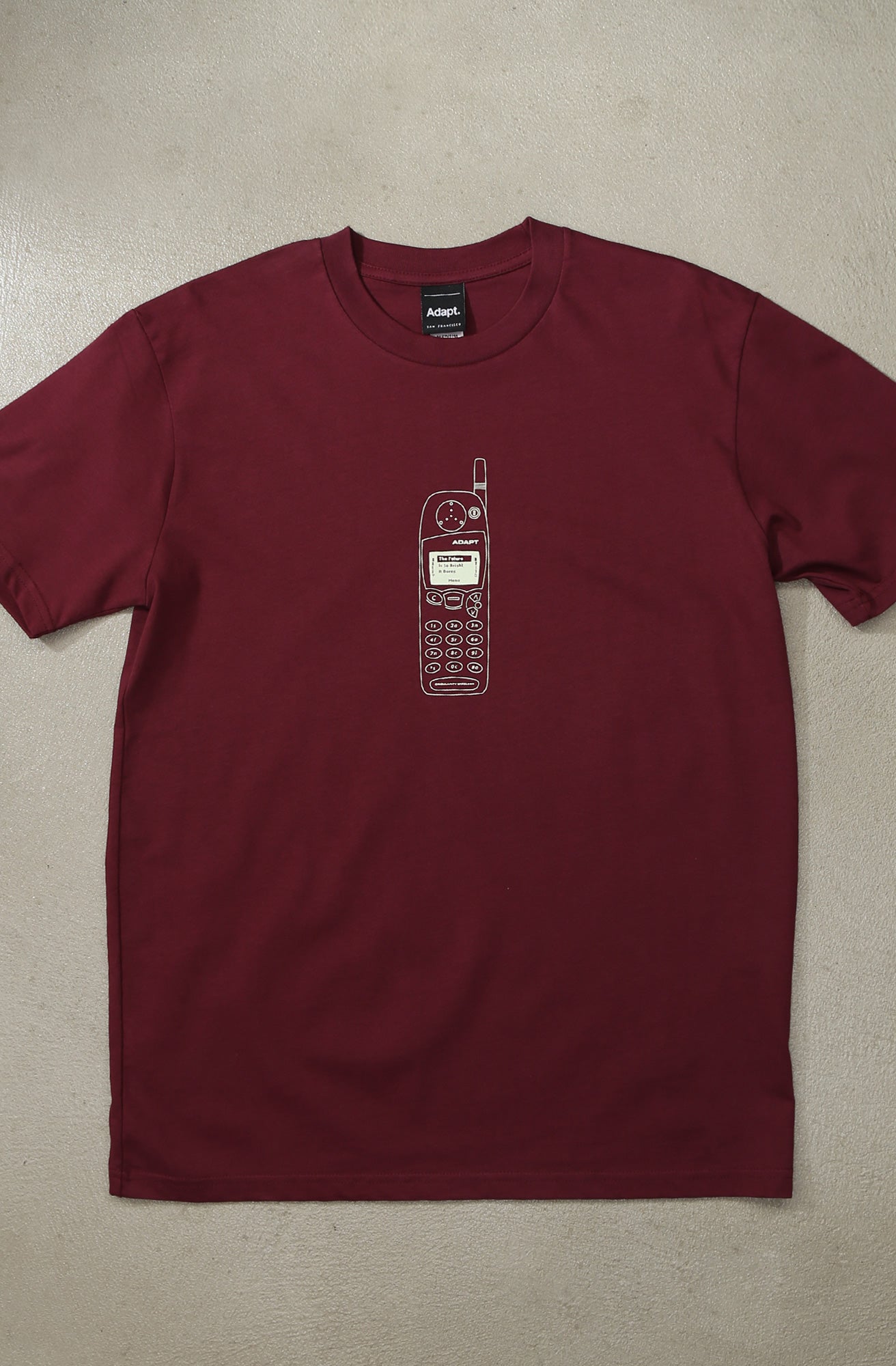 5190 (Men's Burgundy Tee)