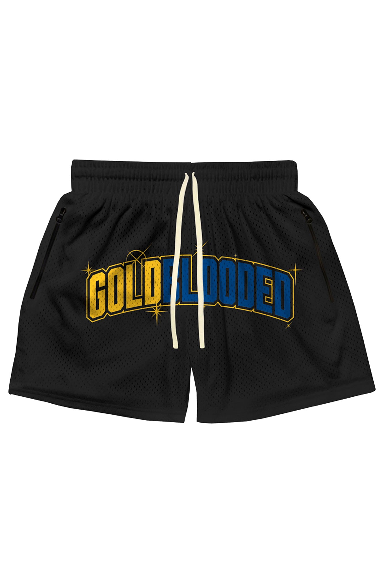 PRE-ORDER :: SAVS x Adapt :: Gold Blooded Arc (Men's Black/Royal Mesh Shorts)