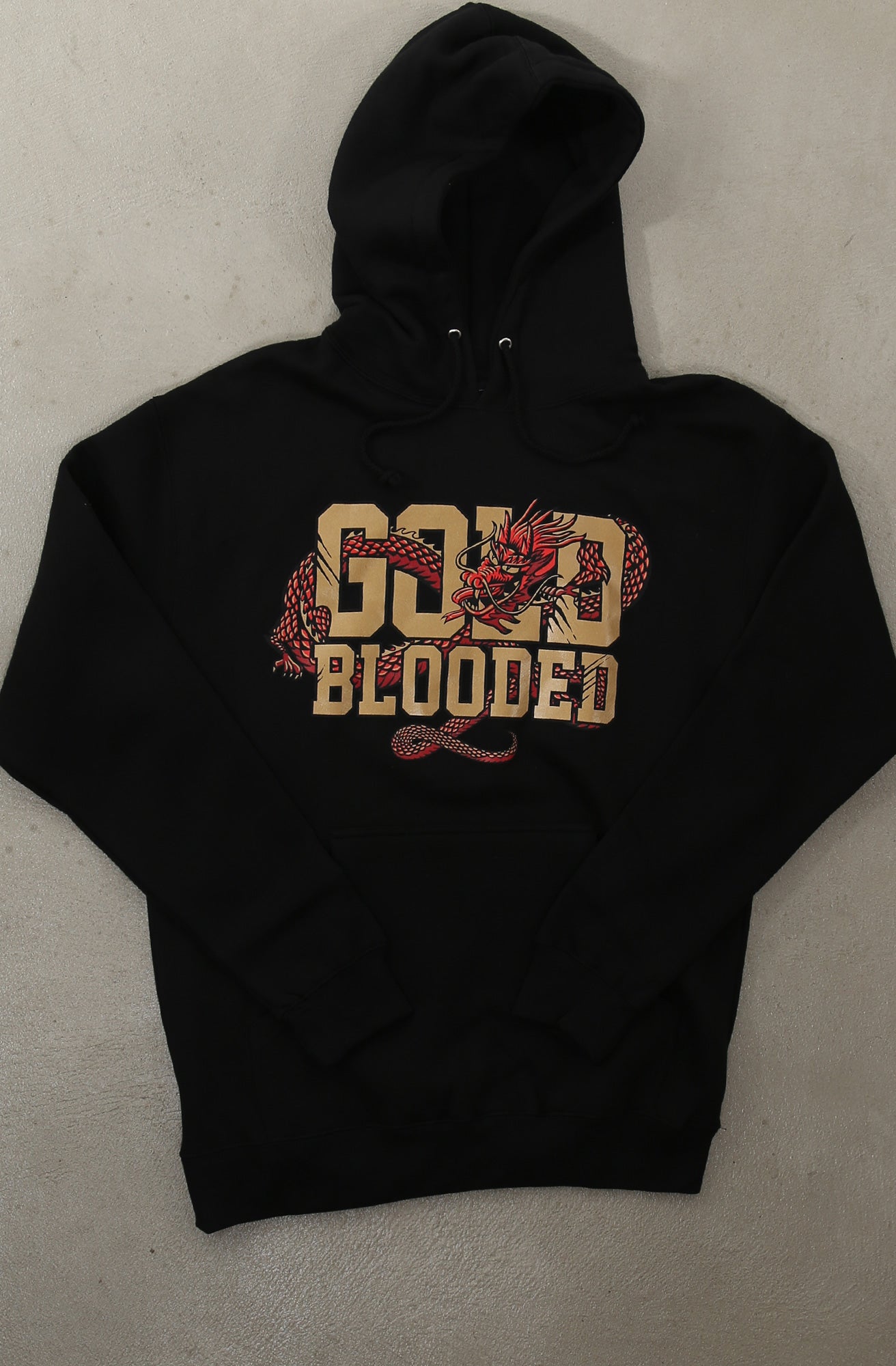 Gold Blooded CNY Edition (Men's Black Hoody)