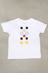 Dot Matrix (Tykes Unisex White Tee)