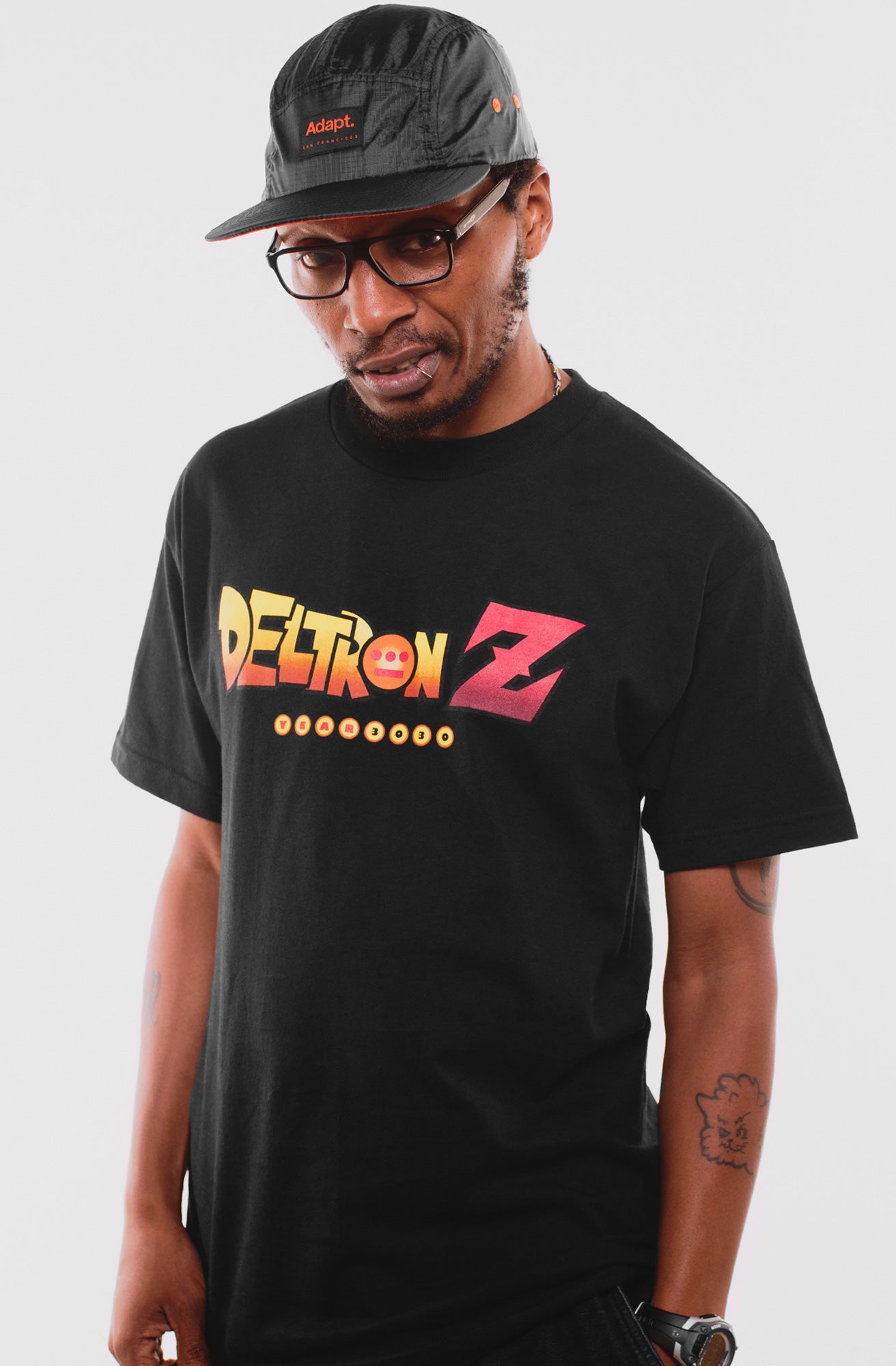Deltron x Adapt :: Deltron Z (Men's Black Tee)