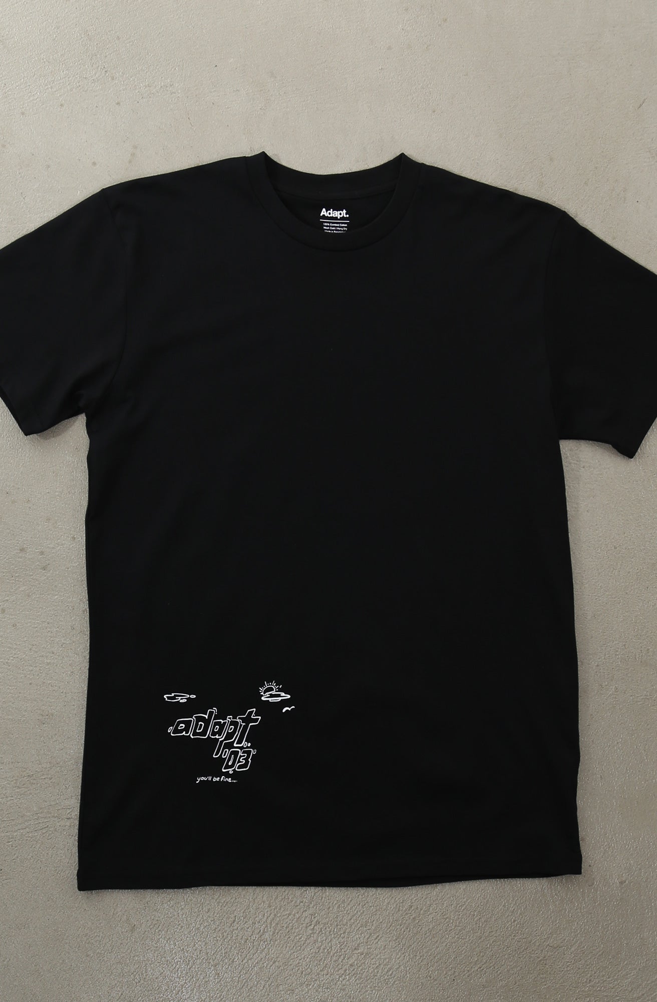 By Your Side (Men's Black A1 Tee)