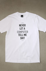 Deltron x Adapt :: Computer (Men's White Tee)