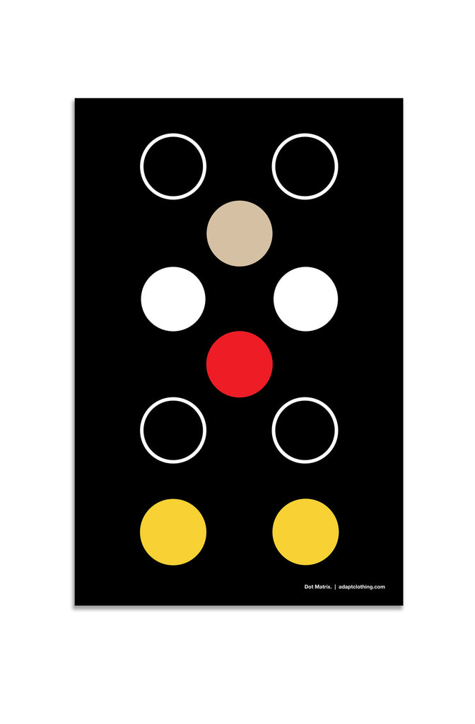 Dot Matrix (11" x 17" Poster)