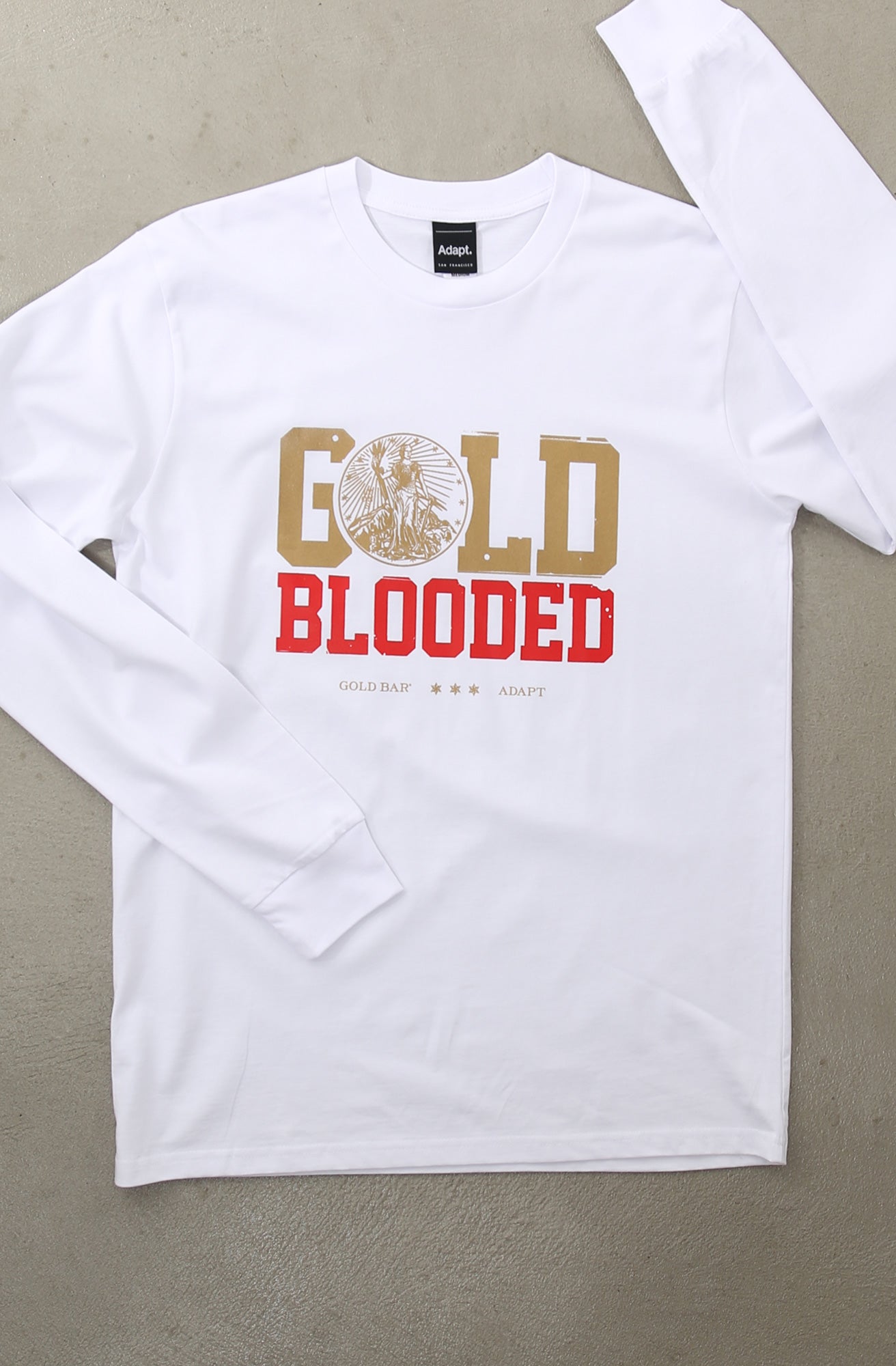 Gold Blooded 49ers White Short Sleeve Crop Top / Cropped Jersey / Made –  Lyla's Crop Tops