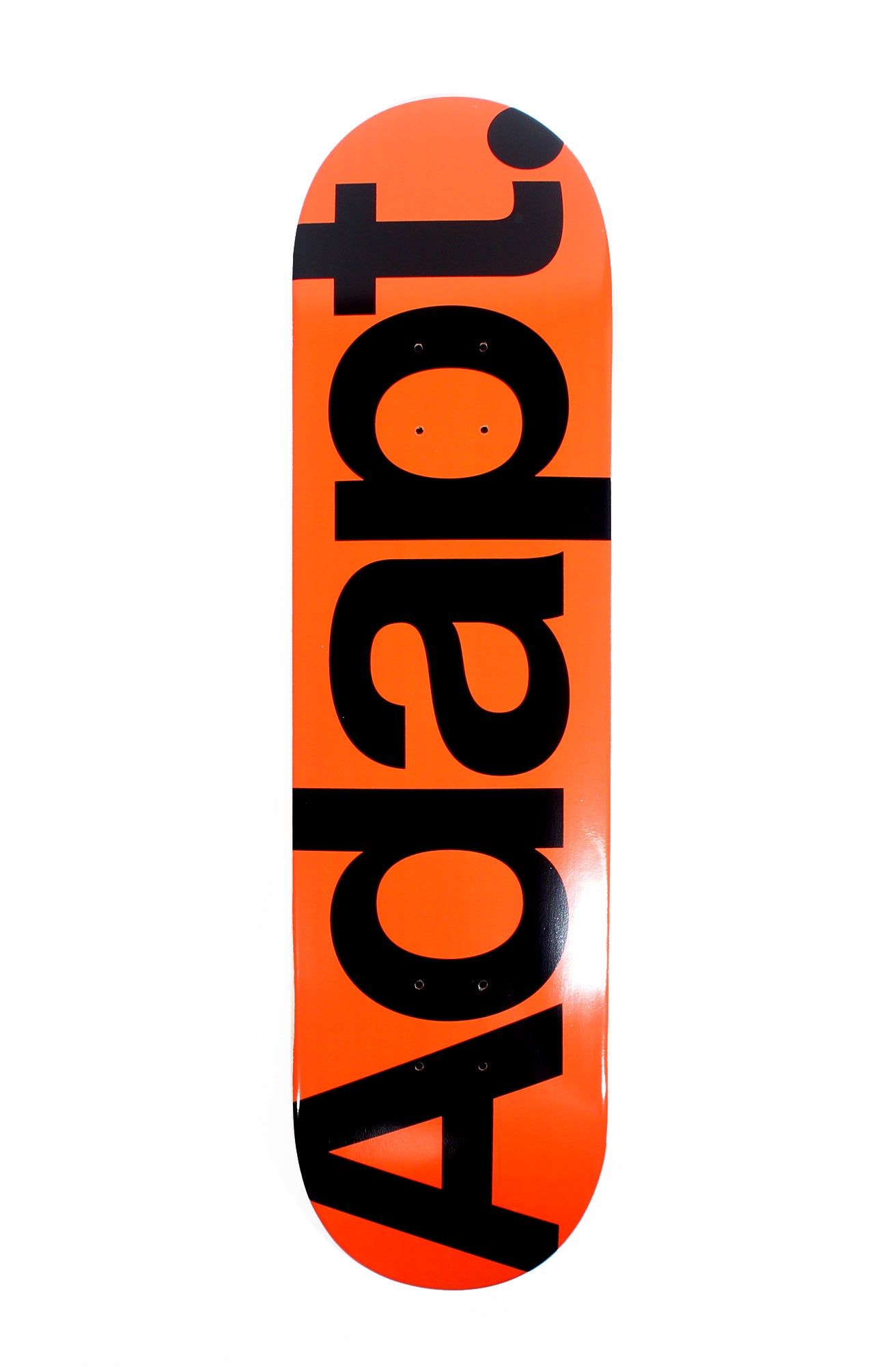 CTA (Orange/Black Skateboard Deck)