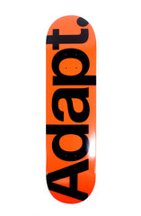 CTA (Orange/Black Skateboard Deck)