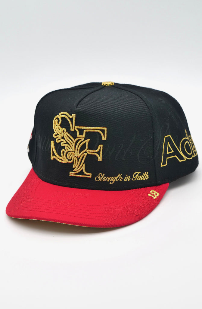Got Frenchie x dvniel.luu x Adapt :: Frenchie SF (Black/Red Snapback Cap)