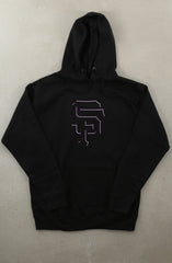 SF Eclipse (Men's Black/Violet Hoody)