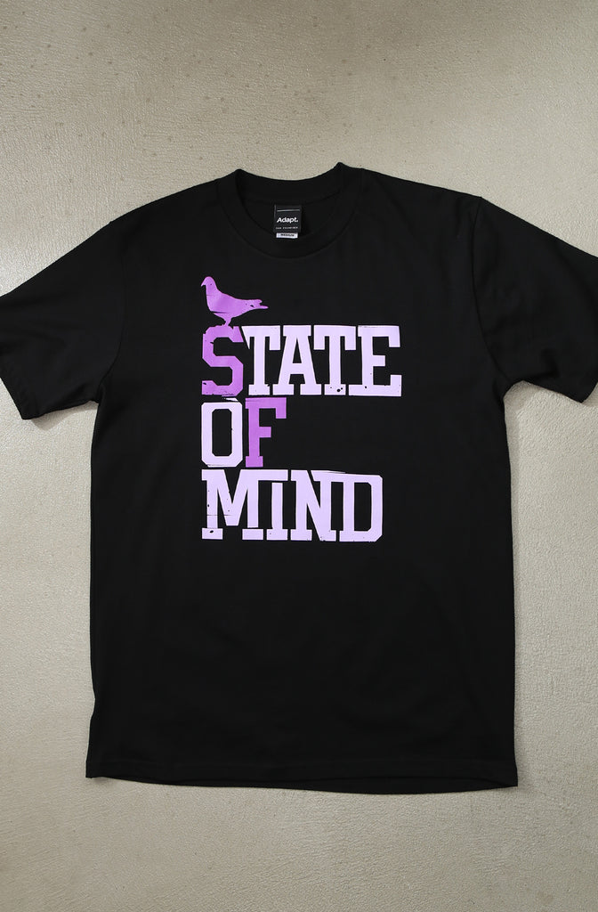 State of Mind (Men's Black/Violet Tee)