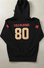 Gold Blooded Legends 80 (Men's Black Hoody)