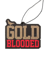 Gold Blooded (Black/Red Air Freshener)