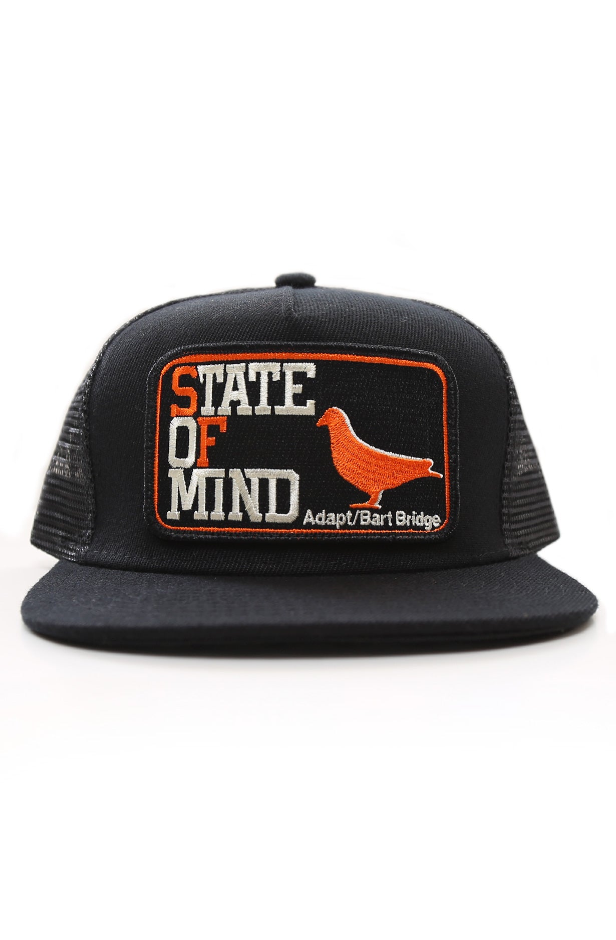 Bart Bridge x Adapt :: State Of Mind (Black Snapback Cap)