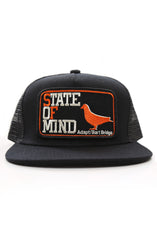 Bart Bridge x Adapt :: State Of Mind (Black Snapback Cap)