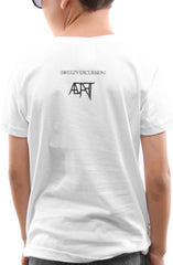 Breezy Excursion x Adapt :: Shark (Youth Unisex White Tee)