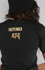 Colin Kaepernick X Adapt :: Kae9ernick (Women's Black V-Neck)