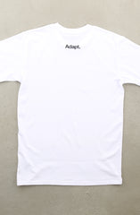 Designed by Adapt (Men's White A1 Tee)