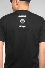 Deltron x Adapt :: Everybody Wants To Be A DJ (Men's Black Tee)