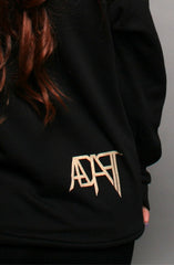 Gold Blooded (Women's Black/Red Hoody)