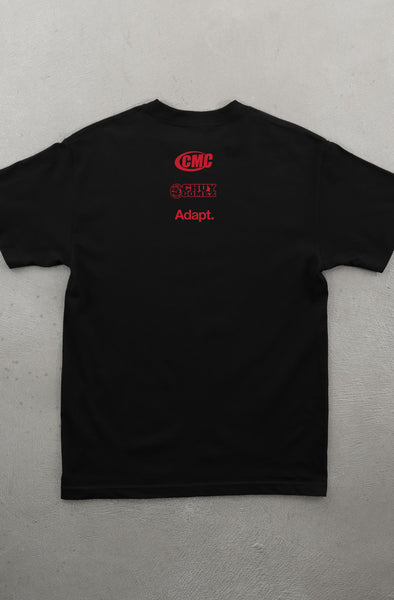 CMC (Men's Black Tee) – Adapt.