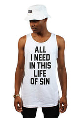 Breezy Excursion x Adapt :: All I Need (Clyde) (Men's White Tank)