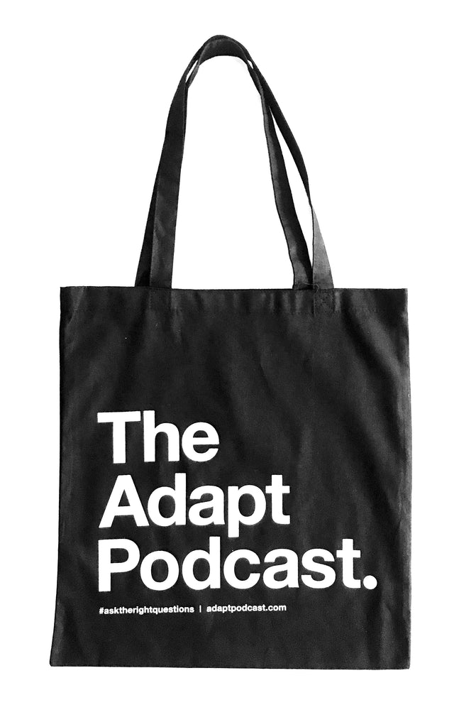 The Adapt Podcast. (Black Tote)