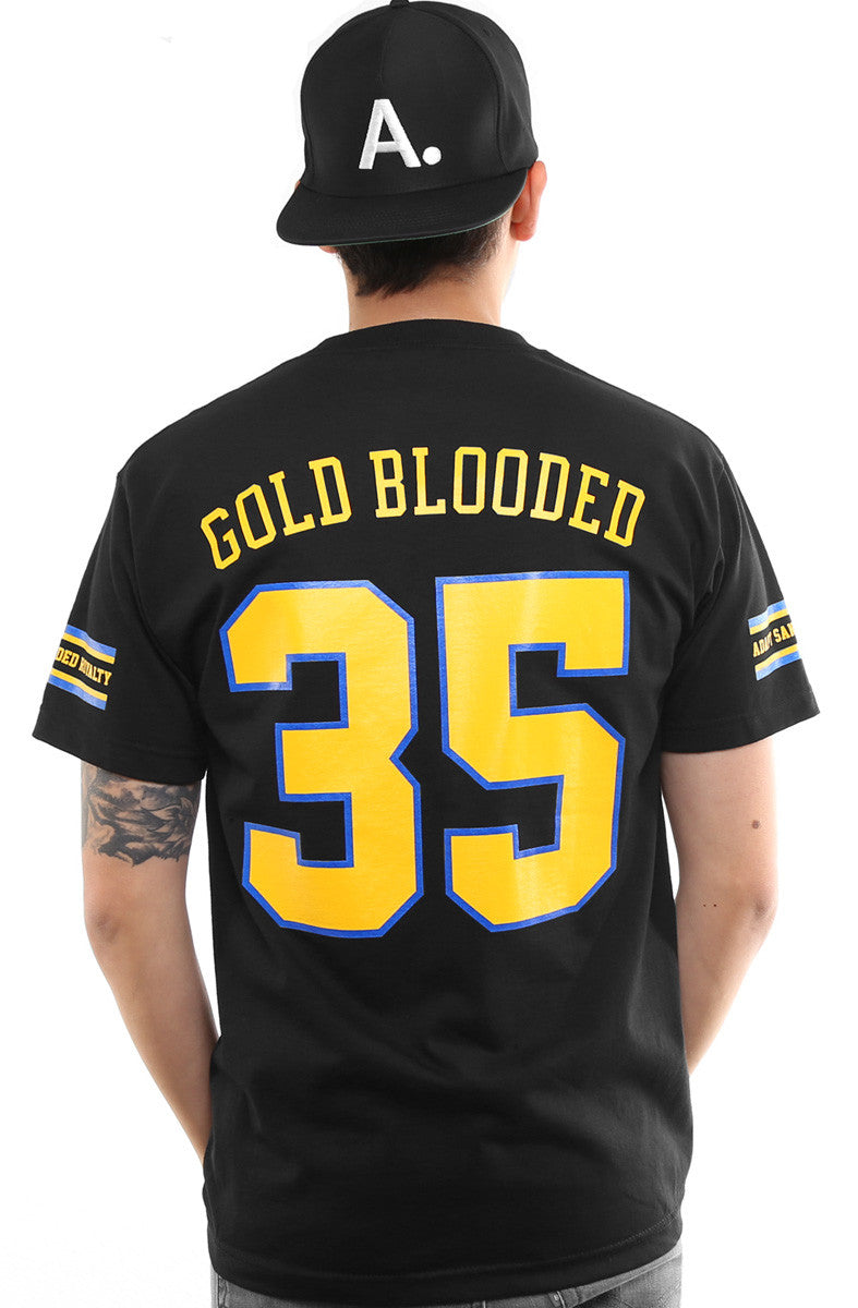LAST CALL - Gold Blooded Royalty :: 35 (Men's Black Tee)