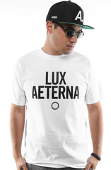 Lux Aeterna (Men's White Tee)