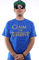 Claim The Throne (Men's Royal Tee)