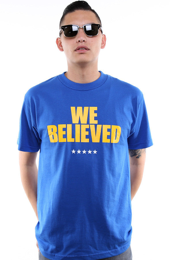 LAST CALL - We Believed (Men's Royal Tee)