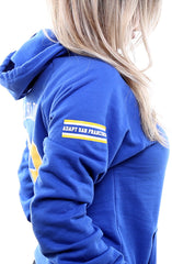 Gold Blooded Royalty :: 10 (Women's Royal Hoody)