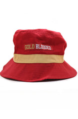 Gold Blooded (Red Bucket Hat)
