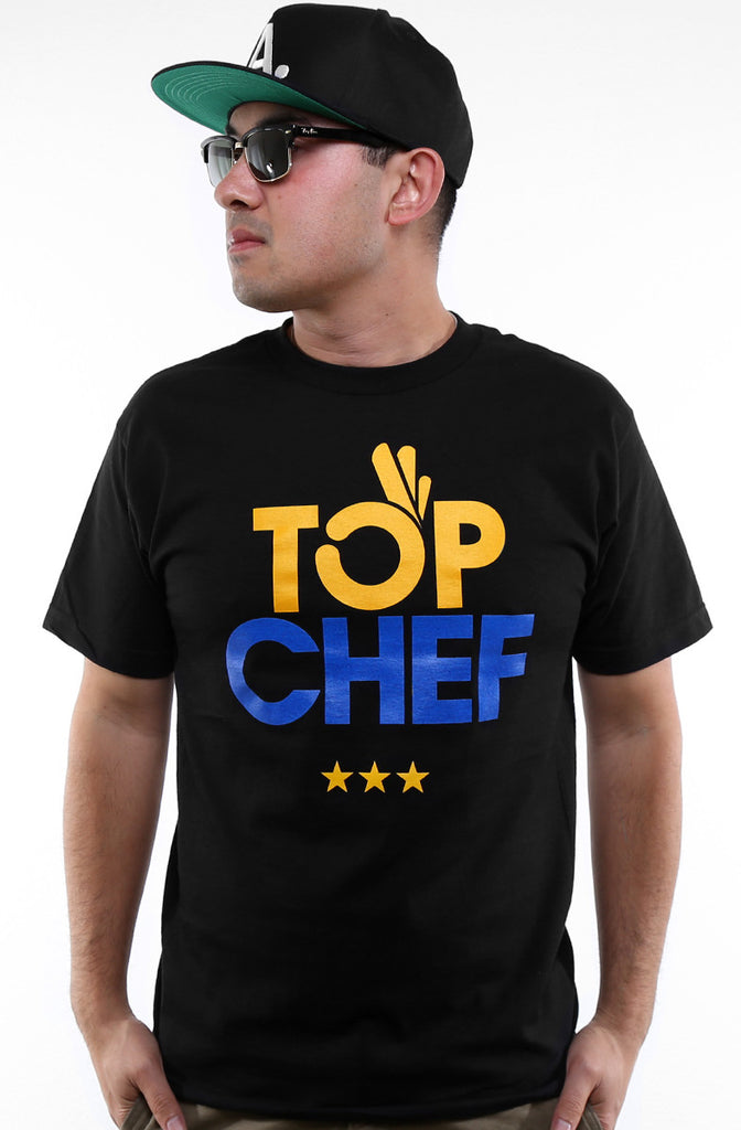 Top Chef (Men's Black Tee)