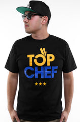 Top Chef (Men's Black Tee)