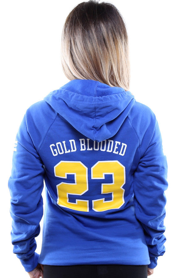 LAST CALL - Gold Blooded Royalty :: 23 (Women's Royal Hoody)