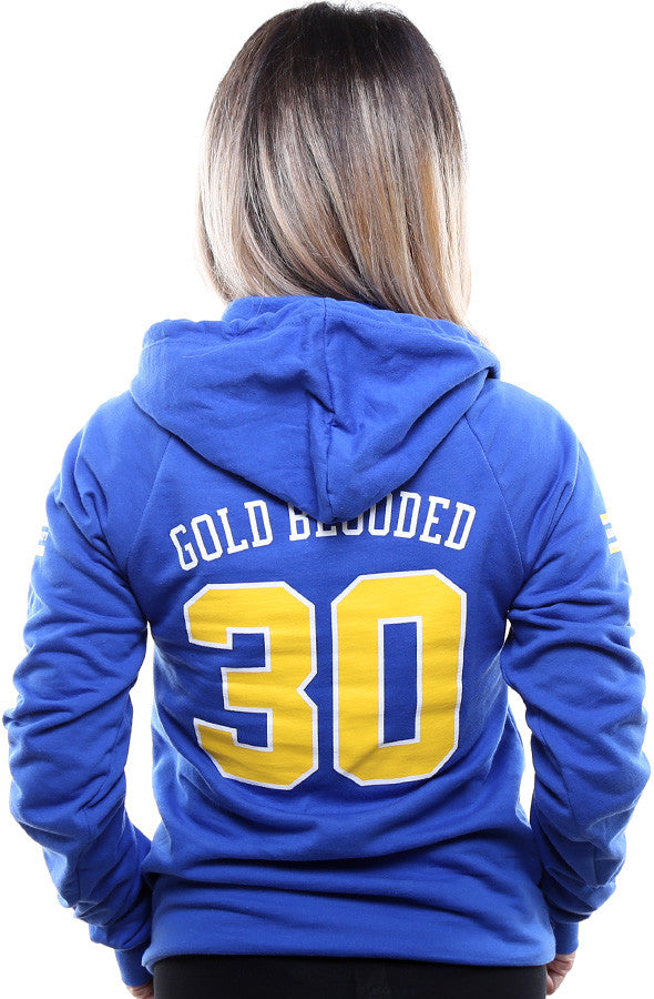 Gold Blooded Royalty :: 30 (Women's Royal Hoody)
