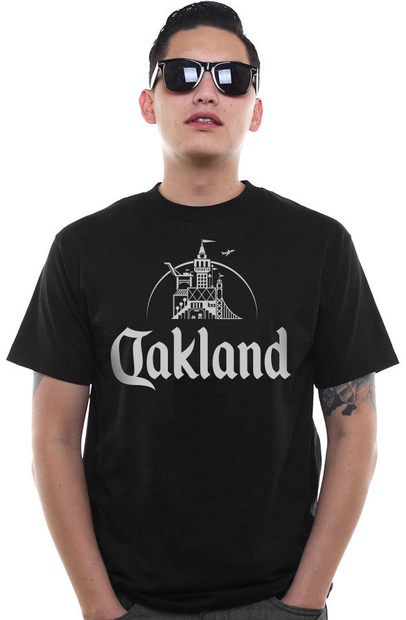 Oakland (Men's Black/Grey Tee)