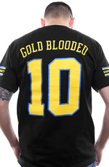 Gold Blooded Royalty :: 10 (Men's Black Tee)