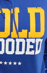 Gold Blooded (Women's Royal Hoody)