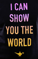 I Can Show You The World (Men's Black Tee)