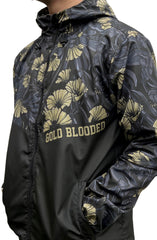 SAVS X Adapt :: Gold Blooded Floral (Men's Black/Gold Full-Zip Jacket)