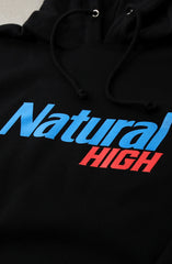 Natural High (Men's Black/Red Hoody)