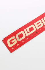 Gold Blooded RPM (Red/Gold Shimmer Sticker 2-Pack)
