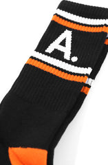 A-Type (Black/Orange Socks)
